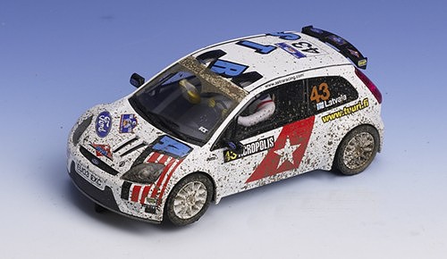 SCX FORD FIESTA RALLY JWRC BARRO 61620 CIRCUITO 2005 TECNITOYS 2