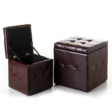 set-2-puffs-arcon-polipiel-43-cms-chocolate