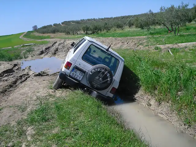 Atasco en el Valdegallinas