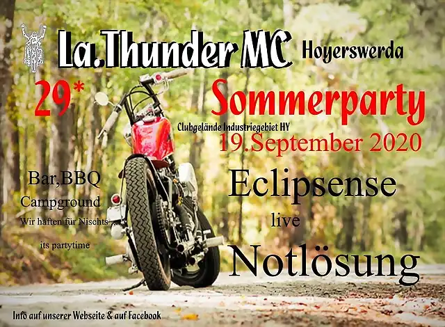 Sommerparty La Thunder MC