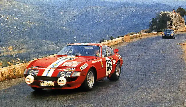 Ferrari 365 GTB-4 Daytona - TdF '71 - Vic Elford