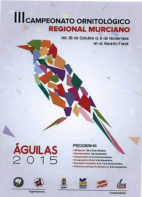 CARTEL del CONCURSO REGIONAL MURCIANO 2015