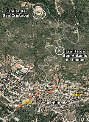 Ermita San Cristobal foto mapa 1