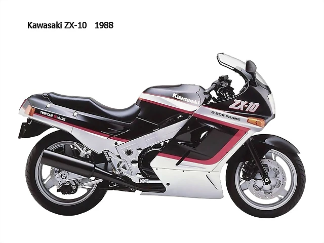 Kawasaki ZX 10 Tomcat 1988-1990 Kawasaki ZX 10 Tomcat 1988-1990