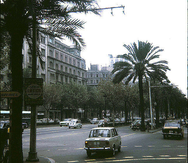 Barcelona Av. Diagonal 1967