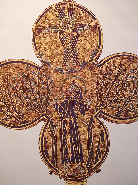 Relicario de S. Francisco de As?s, 1240-1245, ESMALTE DEL REVERSO posible de Limoges. Mus?e du Louvre (5) Relicario de S. Francisco de As?s, 1240-1245, ESMALTE DEL REVERSO posible de Limoges. Mus?e du Louvre (5)