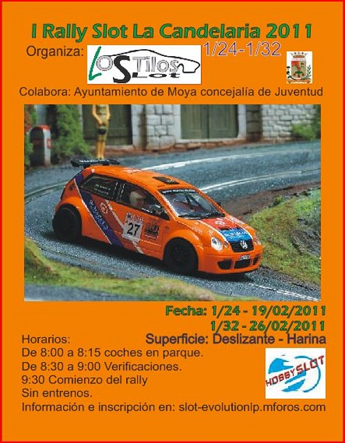 cartel rally candelaria