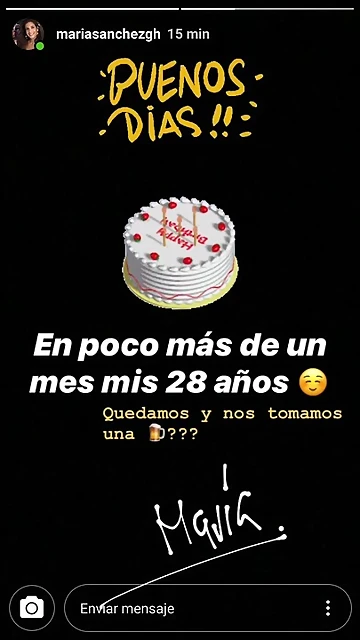 Mar?a IG Stories 8-10-2019 Mar?a IG Stories 8-10-2019