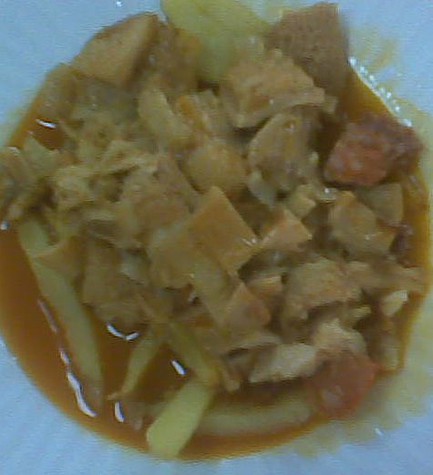 Callos con azafrn