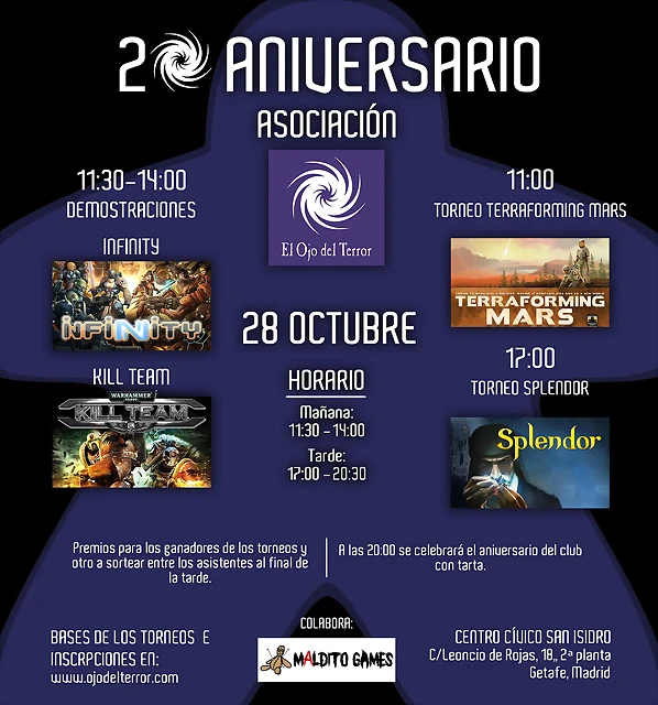 Cartel 20 aniversario