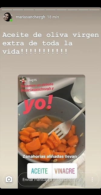 Mar?a IG Stories 27-8-2019 Mar?a IG Stories 27-8-2019