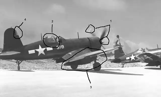 F4U-4VMF-222