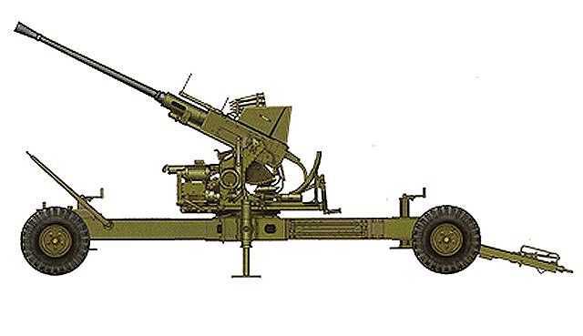 M1_40mm_Bofors_anti-aircraft_gun_United_States_American_line_drawing_blueprint_001