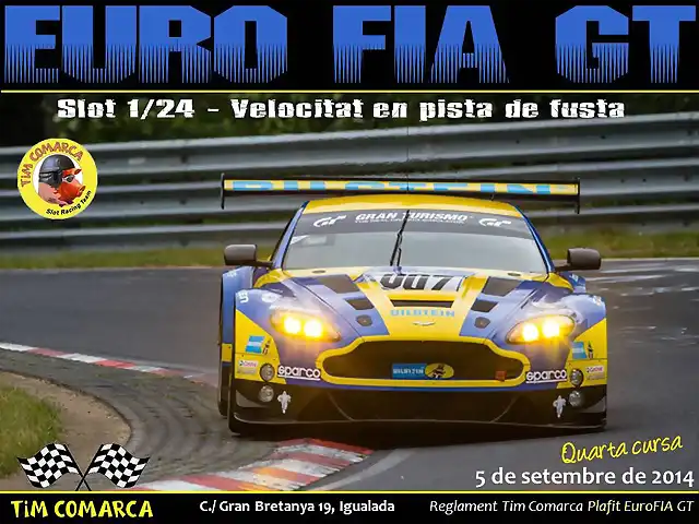 Cartell FIA GT - Cursa 4