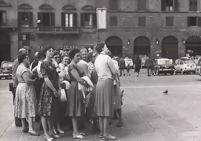 Florenz -  Piazza della Signoria, 1960
