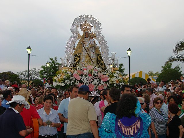 llegando a la ermita