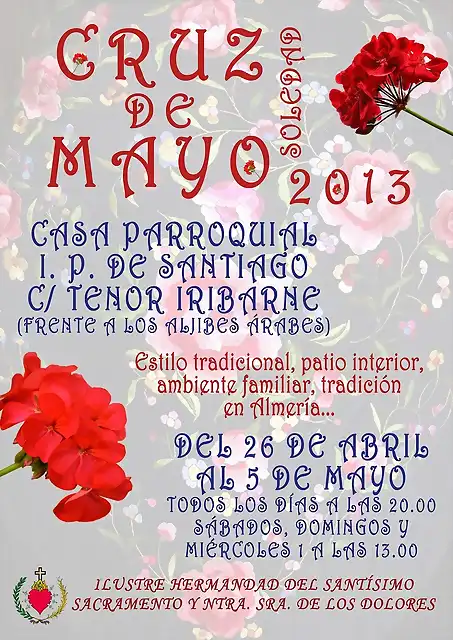 Cartel Cruz de mayo (blog)