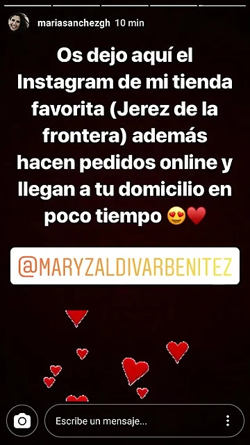 Mar?a IG Stories 21-5-2018 Mar?a IG Stories 21-5-2018