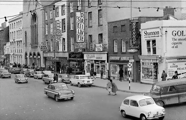 Limerick - O'Connell Street, 1968