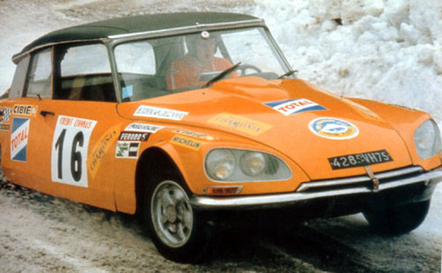 DS 21 Proto-SM 1972 Bjrn Waldegaard - Rally Ronde hivermale Neyret