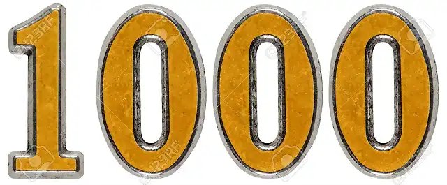 numero 1000