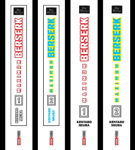 Berserk Maximum cantos Tomo 1 y 2 gruesos 02