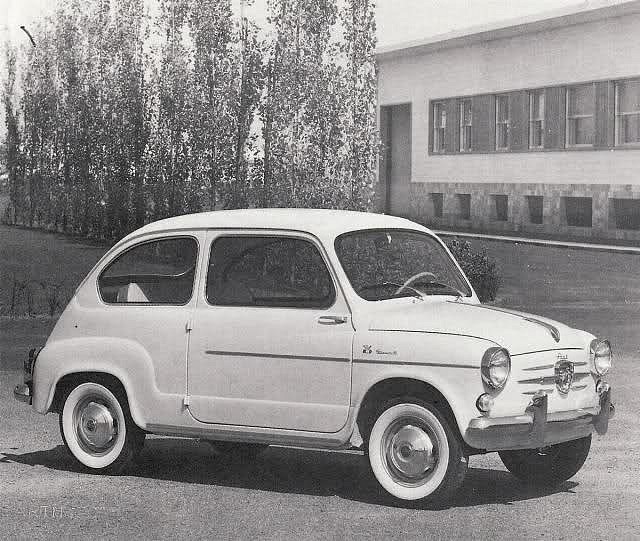 1956 abarth 750 derivacione