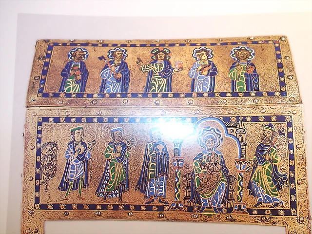 Arqueta de la adoracion de los magos, 1175-1185, Limoges. National Gallery, Washington DC Arqueta de la adoracion de los magos, 1175-1185, Limoges. National Gallery, Washington DC