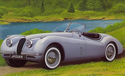 Aoshima Jaguar XK120