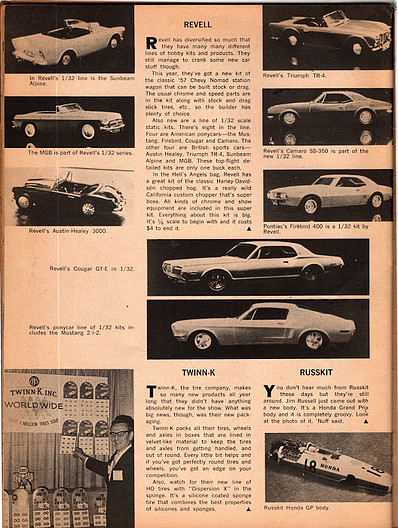 1968 05 Car Model - 1968 05 May 68