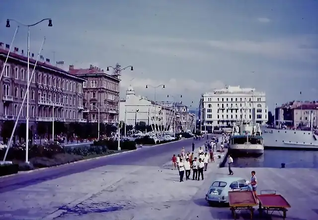 Rijeka - Am Hafen