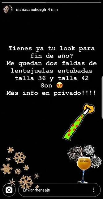 Mar?a IG Stories 29-12-2018 Mar?a IG Stories 29-12-2018