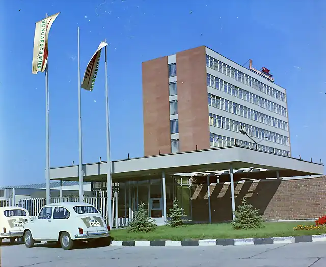 Budapest - Hungarocamion Gel?nde, 1971