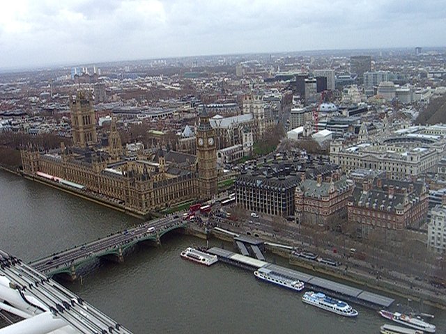 Vista House of parliament desde london eye