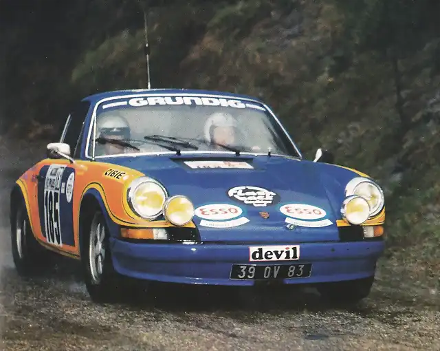 Porsche 911 - TdF'75 - M.Nourry