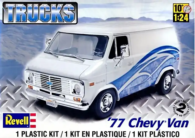 Revell Chevy van '77