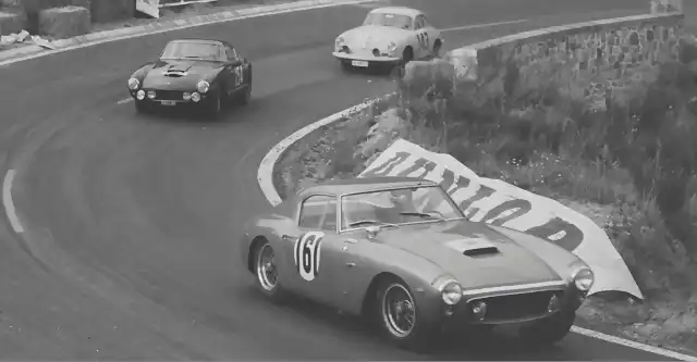 Ferrari 250 GT & Porsche 356 - TdF'62