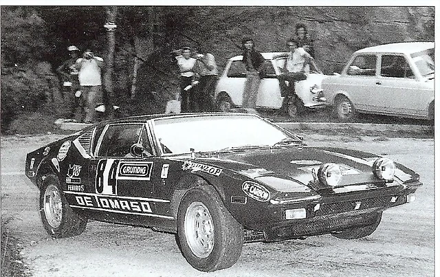 De Tomaso Pantera - TdF '73 - Jean-Luc Therier-Michel Coolen - 01 De Tomaso Pantera - TdF '73 - Jean-Luc Therier-Michel Coolen - 01