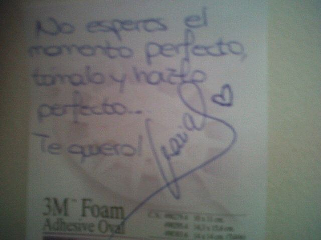Nota de Mar?a 23-7-2012 Nota de Mar?a 23-7-2012