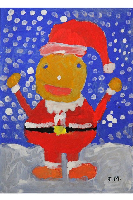 Tarjetas originales-Escuela Pintura de Nerva-Navidad 2011 (9)