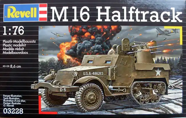 Revell - M16 Halftrack - 1-72