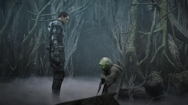 starkiller and yoda