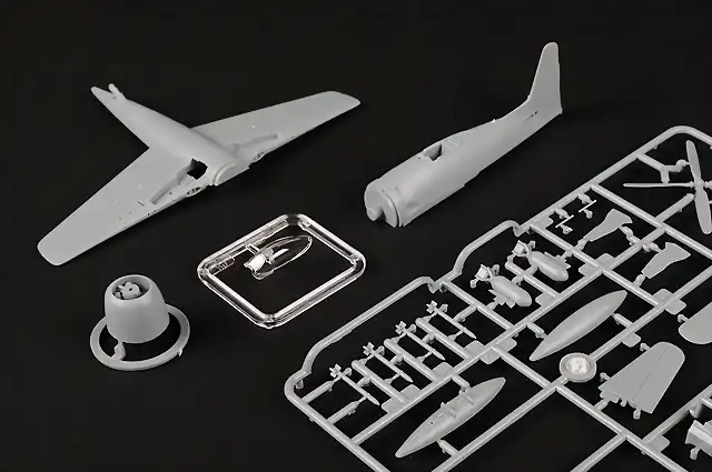 HobbyBoss-172-F8F-2-Bearcat-87269-Parts