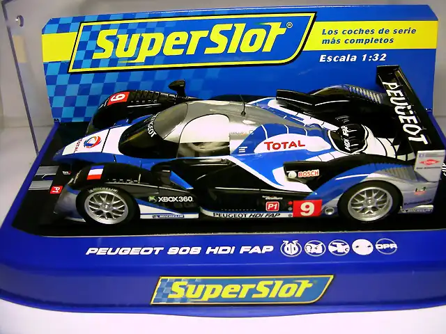 PEUGEOT 908 HDI FAP,LE MANS 2009, CLUB SUPERSLOT 2010 (SUPERSLOT) Ref H3011