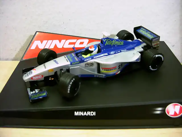 MINARDI FORD 2000 N? 21 MARC GENE (NINCO) Ref 50200