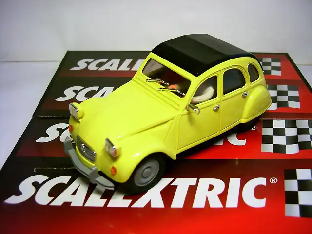 CITROEN 2CV AMARILLO (PINK CAR) Ref CV-050