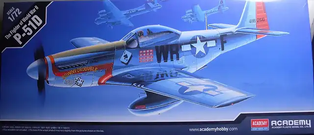 Academy - P51D - Mustang - 1-72 2