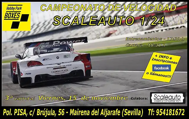 CARTEL 3a CARRERA 1 24 111113 BMW Z4