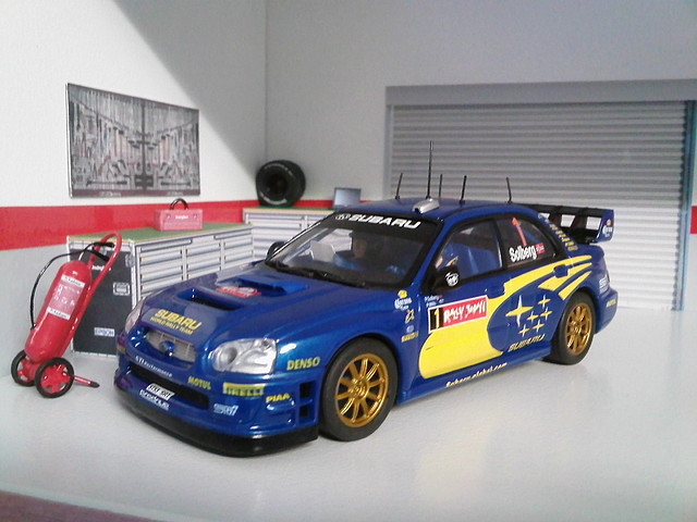 Subaru Impreza WRC Rally Japan 2004 Solberg 01