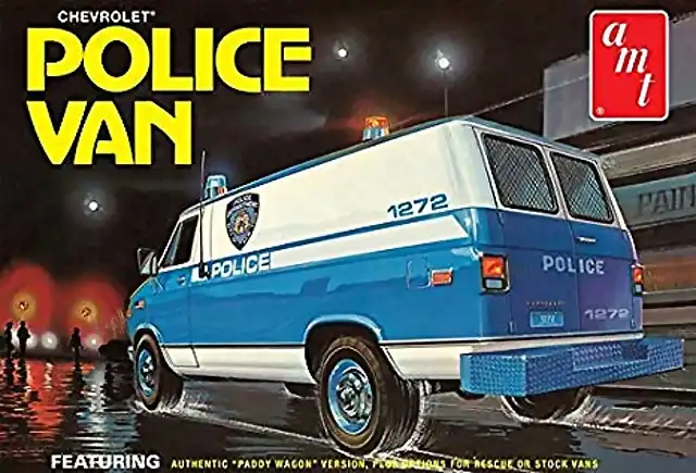 AMT Chevy Police Van